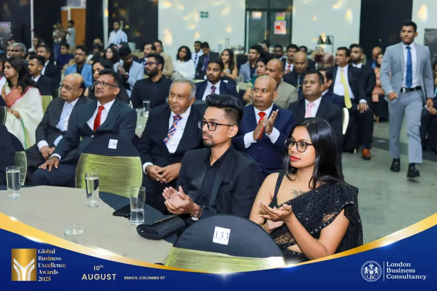 Global Business Excellence Awards ceremony photograph 03