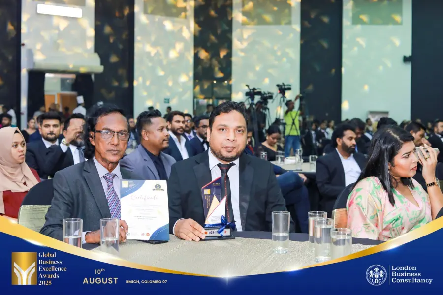 Global Business Excellence Awards ceremony photograph 04