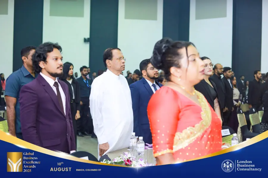Global Business Excellence Awards ceremony photograph 05