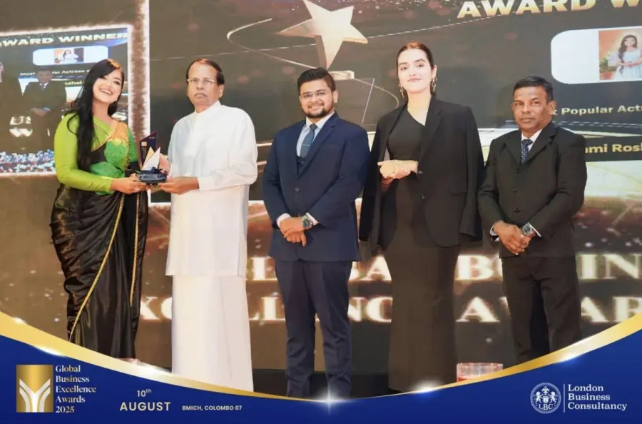 Global Business Excellence Awards ceremony photograph 32